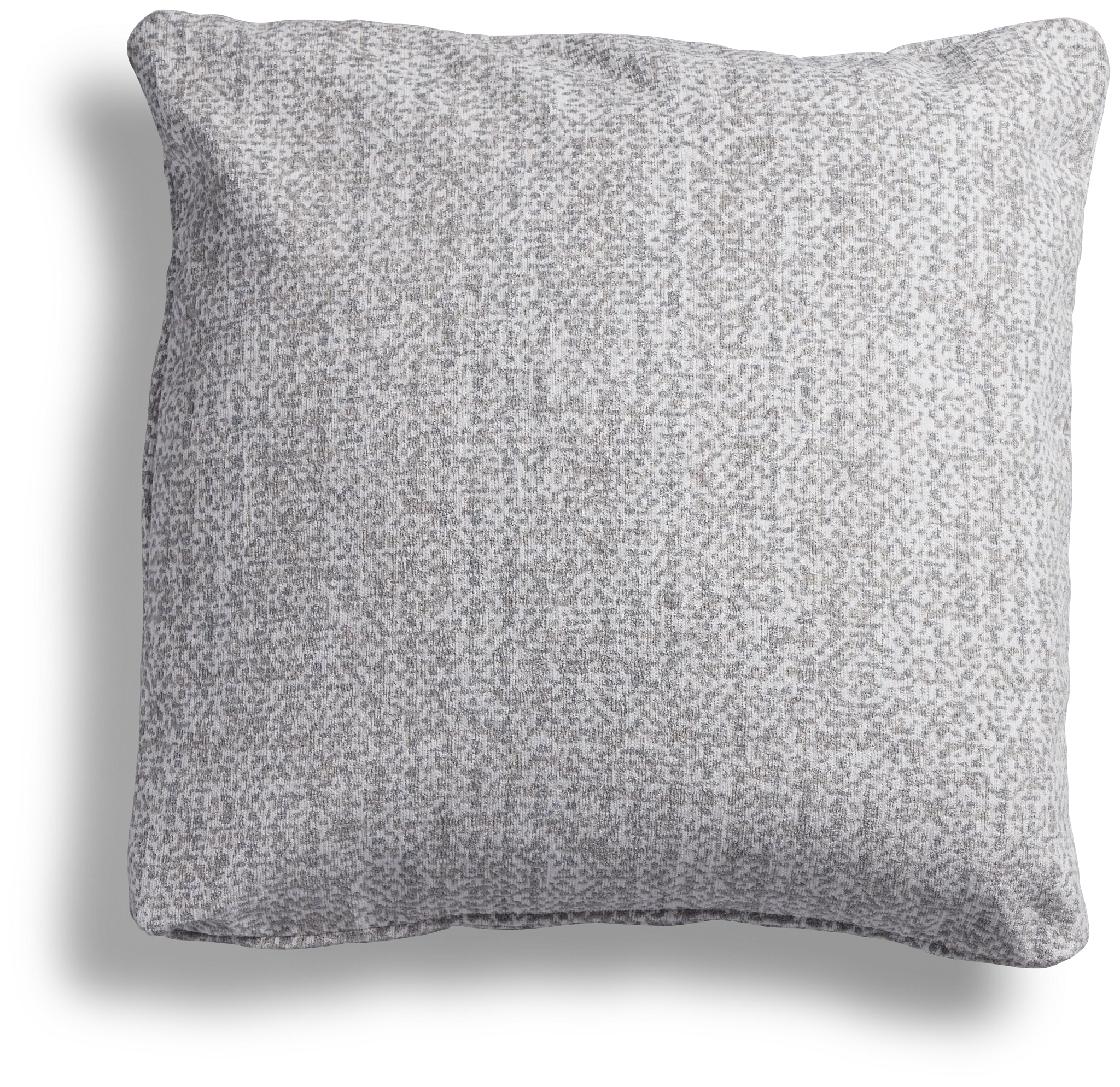 Zeta 18" Pewter Accent Pillow