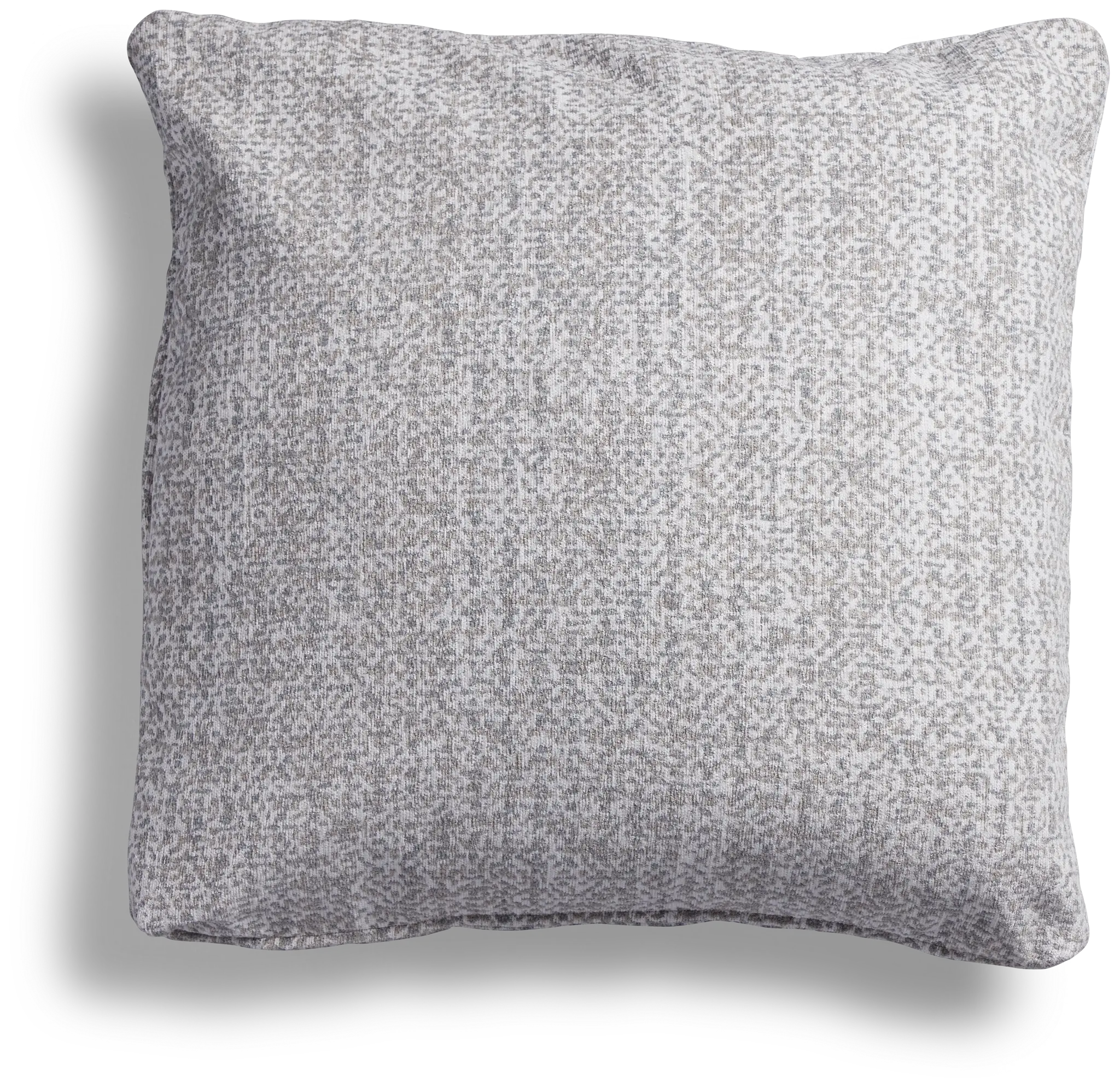 Zeta 18" Pewter Accent Pillow Zeta 18" Pewter Accent Pillow