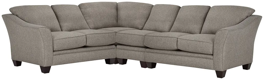 Avery Dark Gray Fabric Large Two-arm Sectional Avery Dark Gray Fabric Large Two-arm Sectional