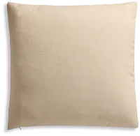 Heart Ivory 20" Square Accent Pillow