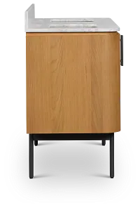 Nomad Light Tone 60" Double Bathroom Vanity