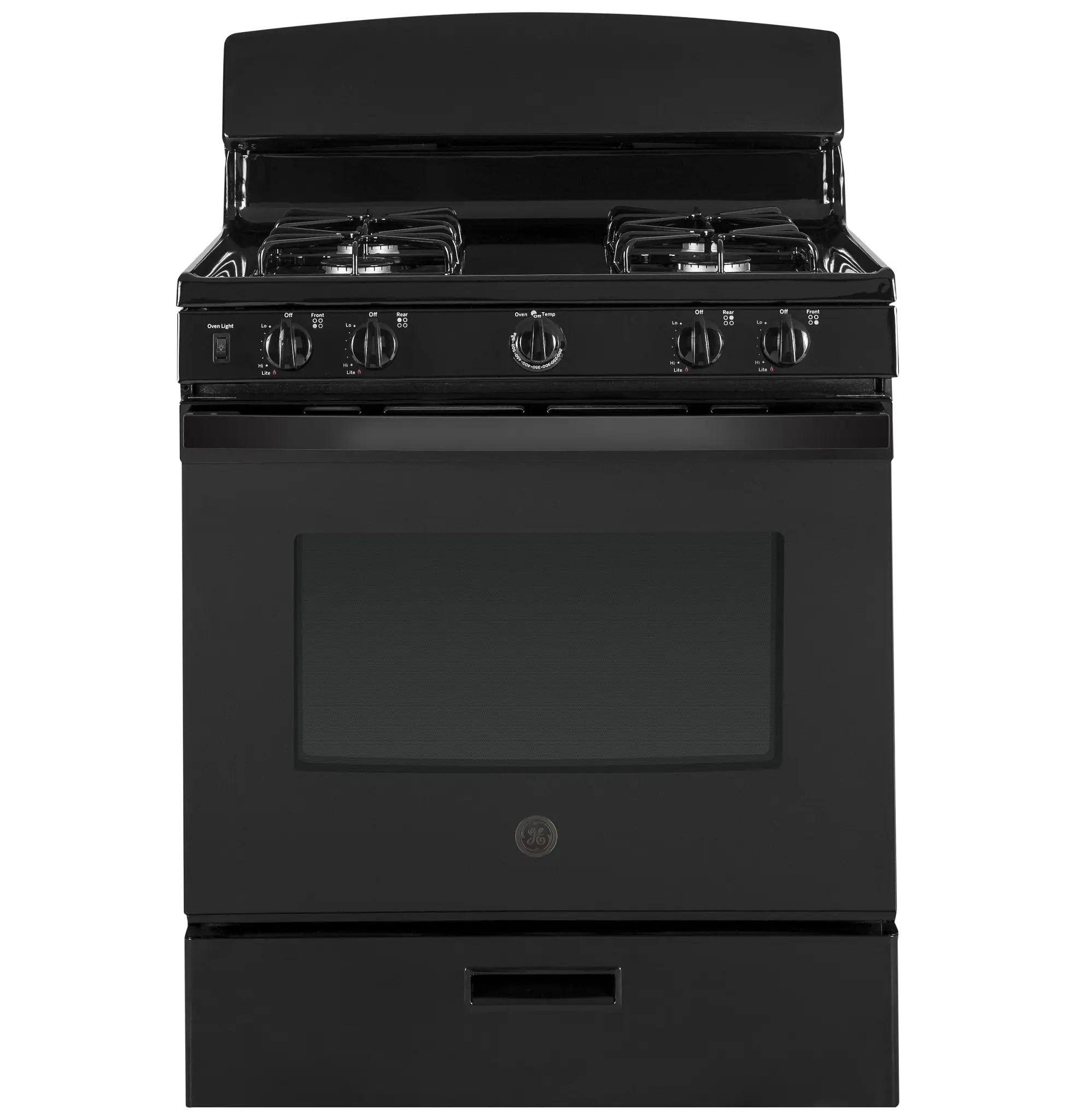 Ge Profile 30 Series Black 30" Gas Range Ge Profile 30 Series Black 30" Gas Range