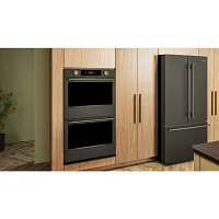 Kitchenaid 730 Series Black Double Electric Oven