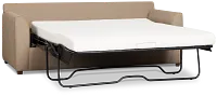 Tate Brown Fabric Cooling Memory Foam Sleeper