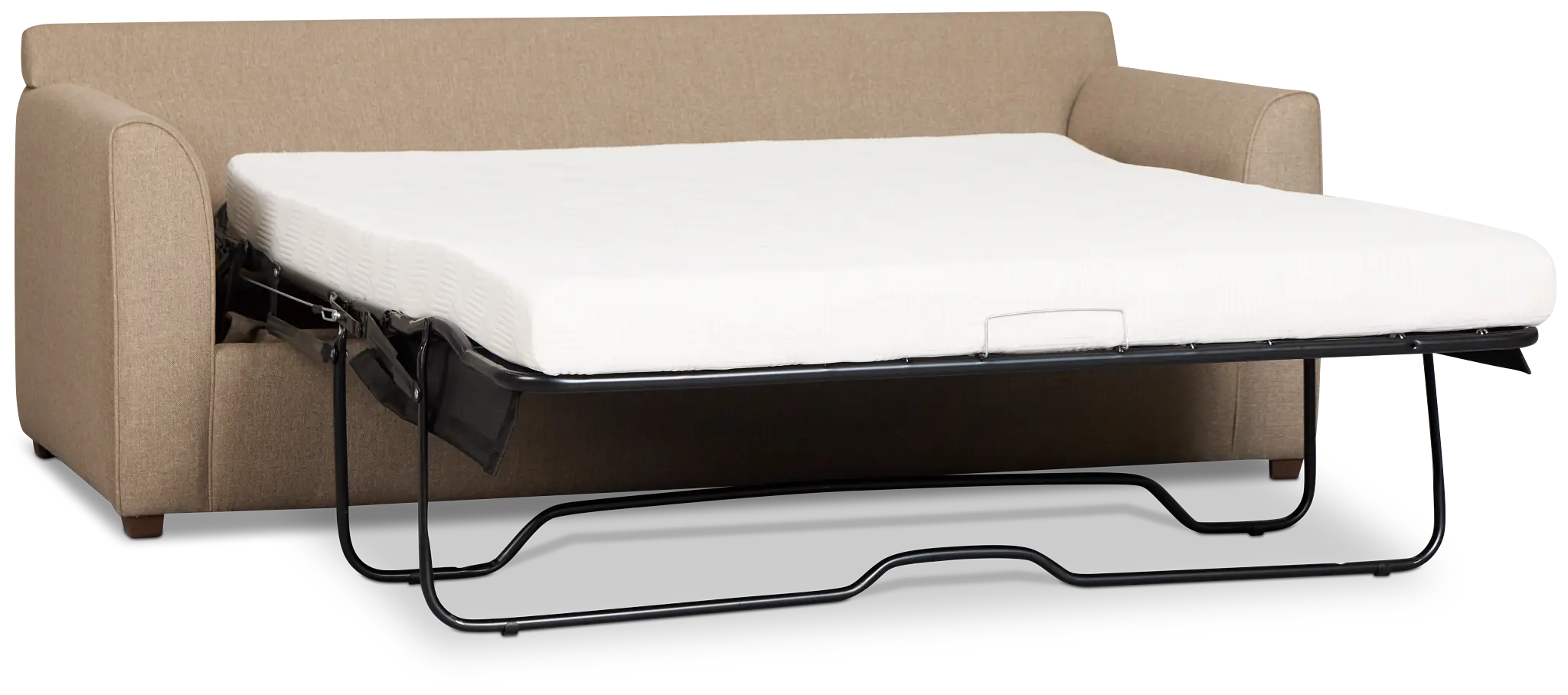 Tate Brown Fabric Cooling Memory Foam Sleeper Tate Brown Fabric Cooling Memory Foam Sleeper