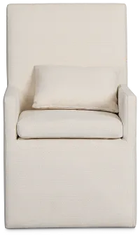 Southlake Beige Upholstered Arm Chair