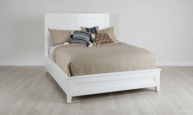Nantucket White Panel Bed