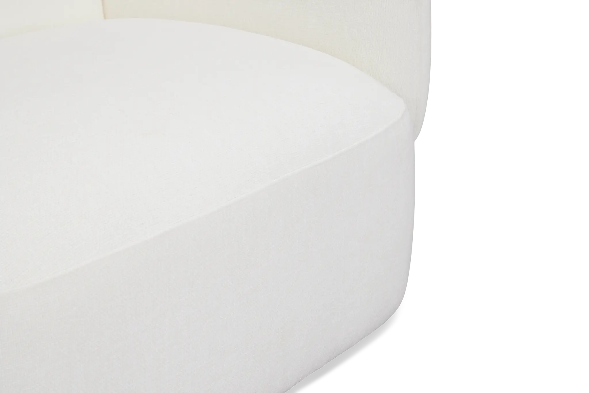 Halsey White Fabric 3-piece Modular Sofa Halsey White Fabric 3-piece Modular Sofa