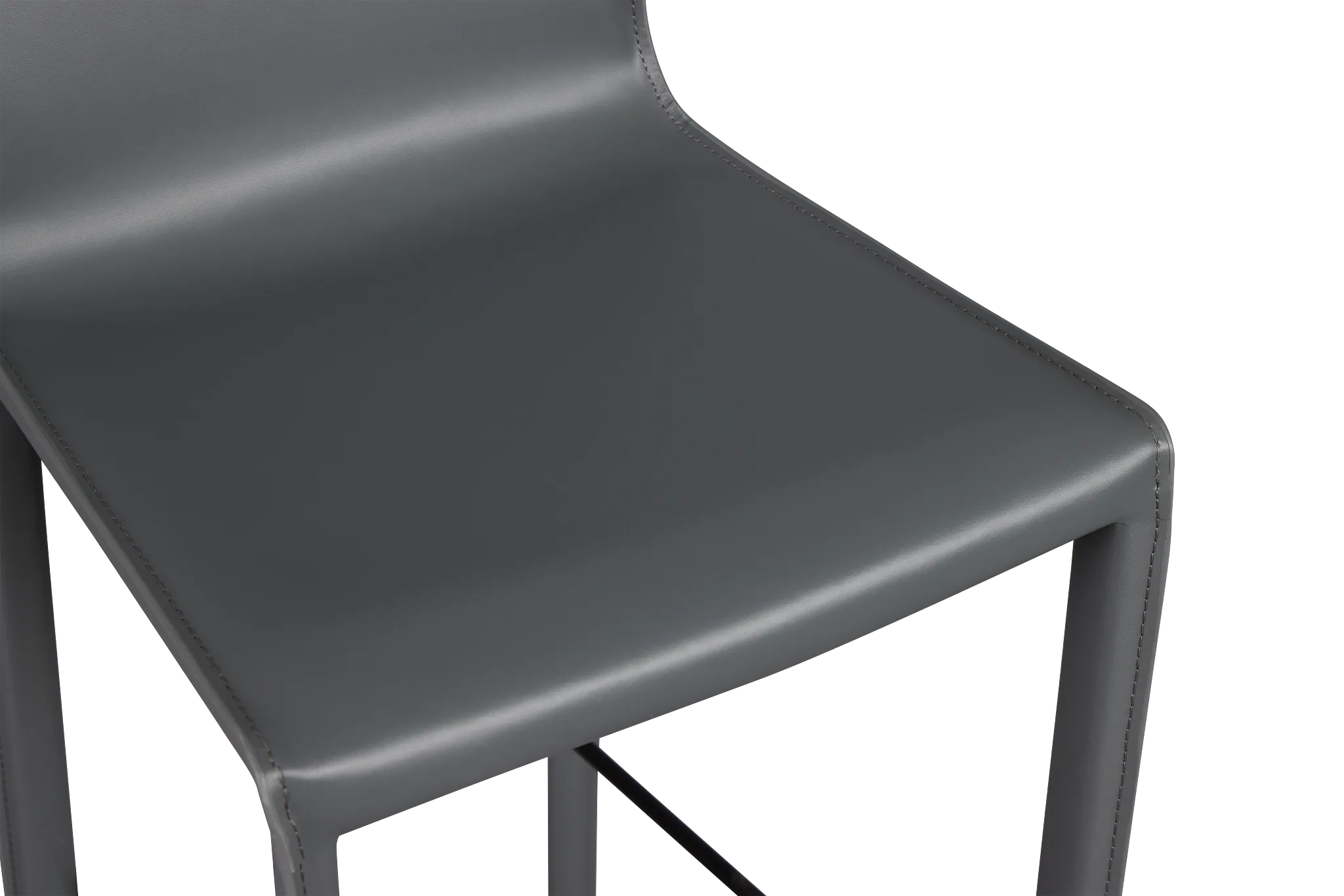 Lugo Gray 30" Upholstered Barstool