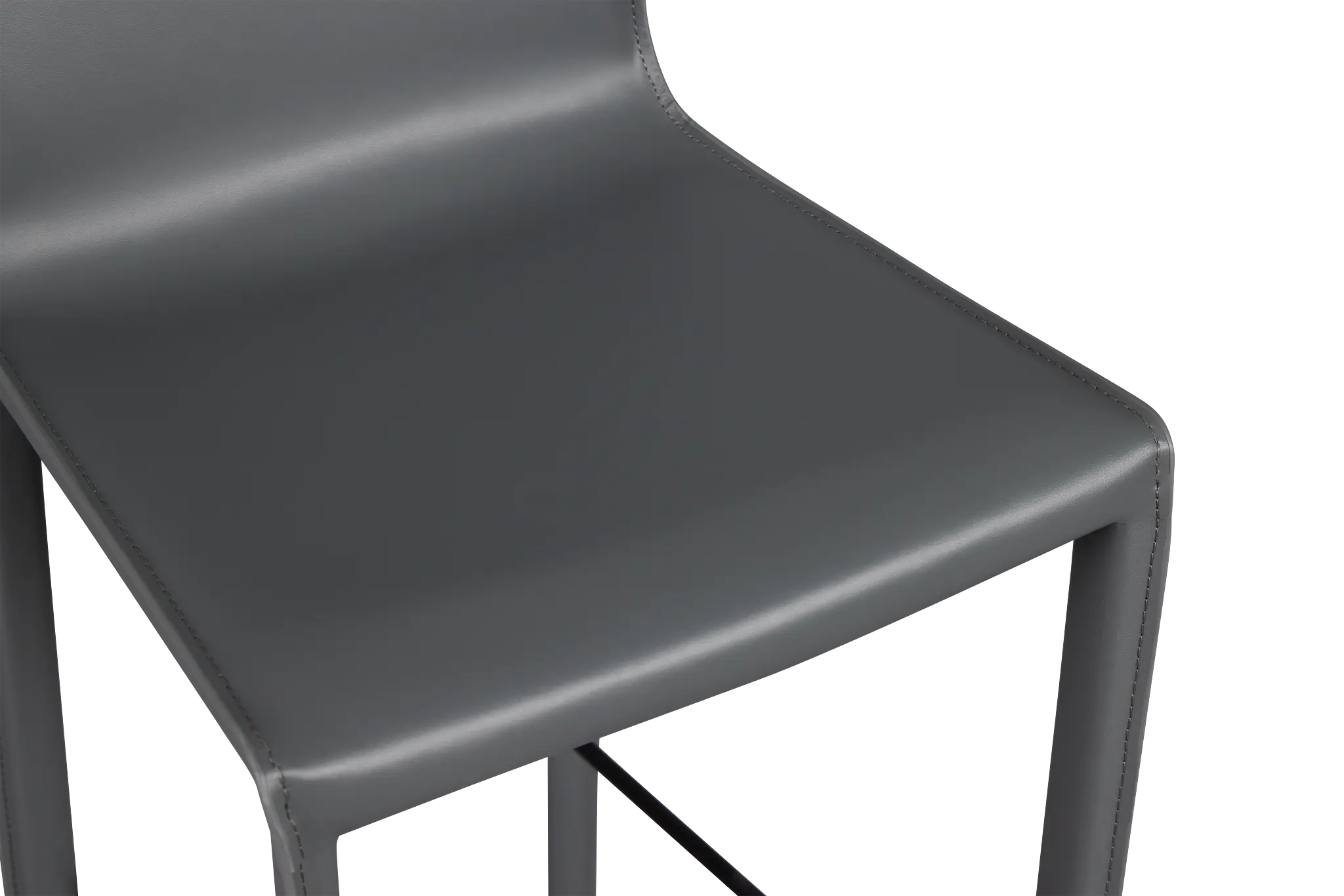 Lugo Gray 30" Upholstered Barstool Lugo Gray 30" Upholstered Barstool