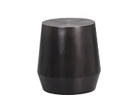 Mensa Dark Gray Round End Table