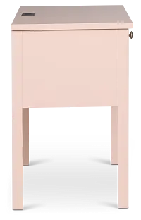Charleston Pink 3-drawer Desk