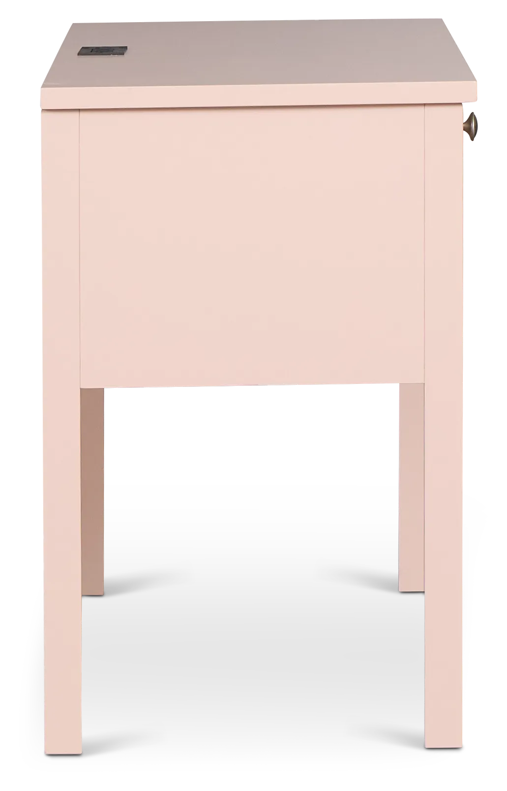 Charleston Pink 3-drawer Desk