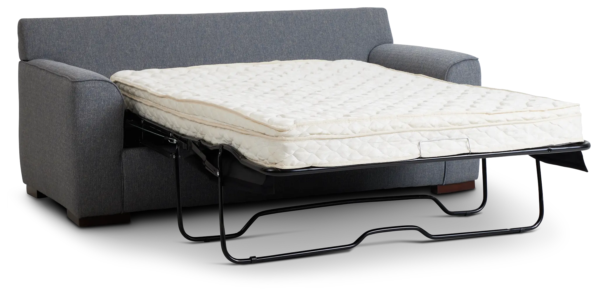 Austin Blue Fabric Innerspring Sleeper Austin Blue Fabric Innerspring Sleeper