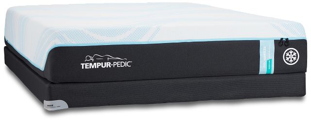 Tempur Pedic Probreeze Medium Low-profile Mattress Set