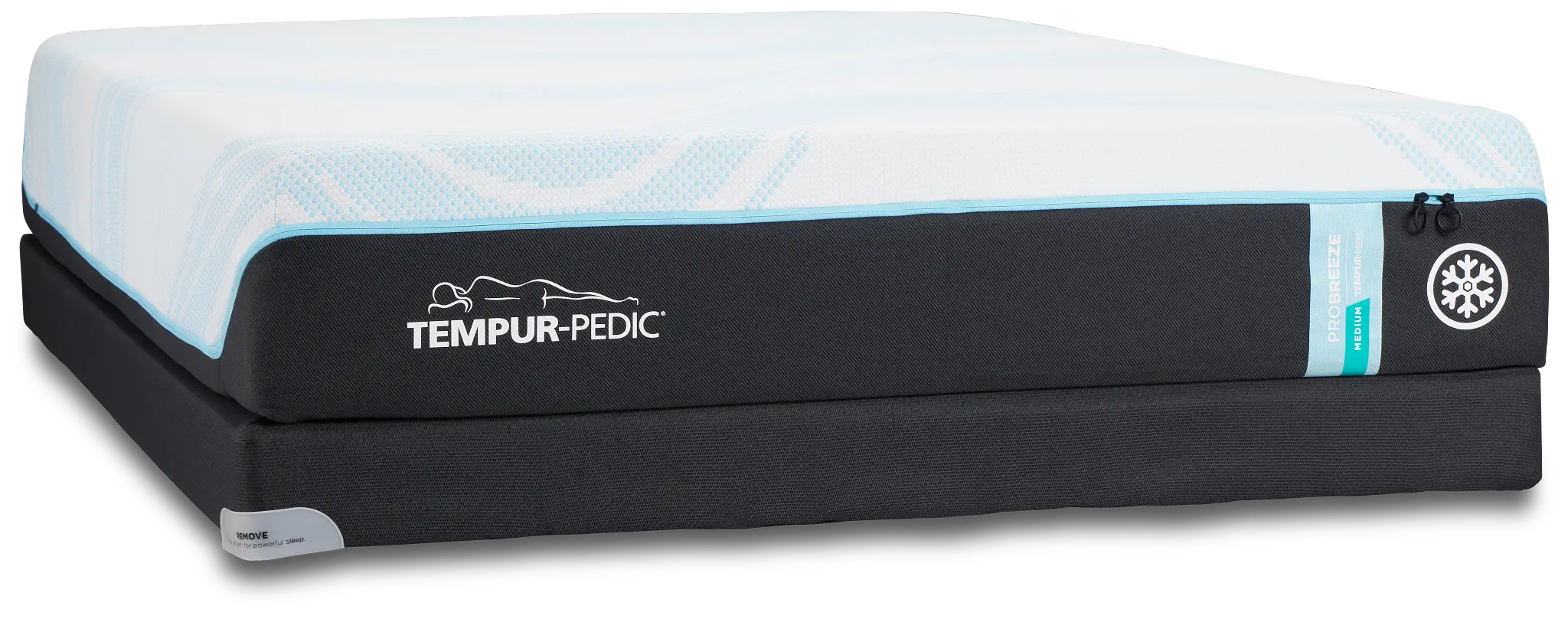 Tempur-pedic Tempur-probreeze Medium Low-profile Mattress Set Tempur-pedic Tempur-probreeze Medium Low-profile Mattress Set