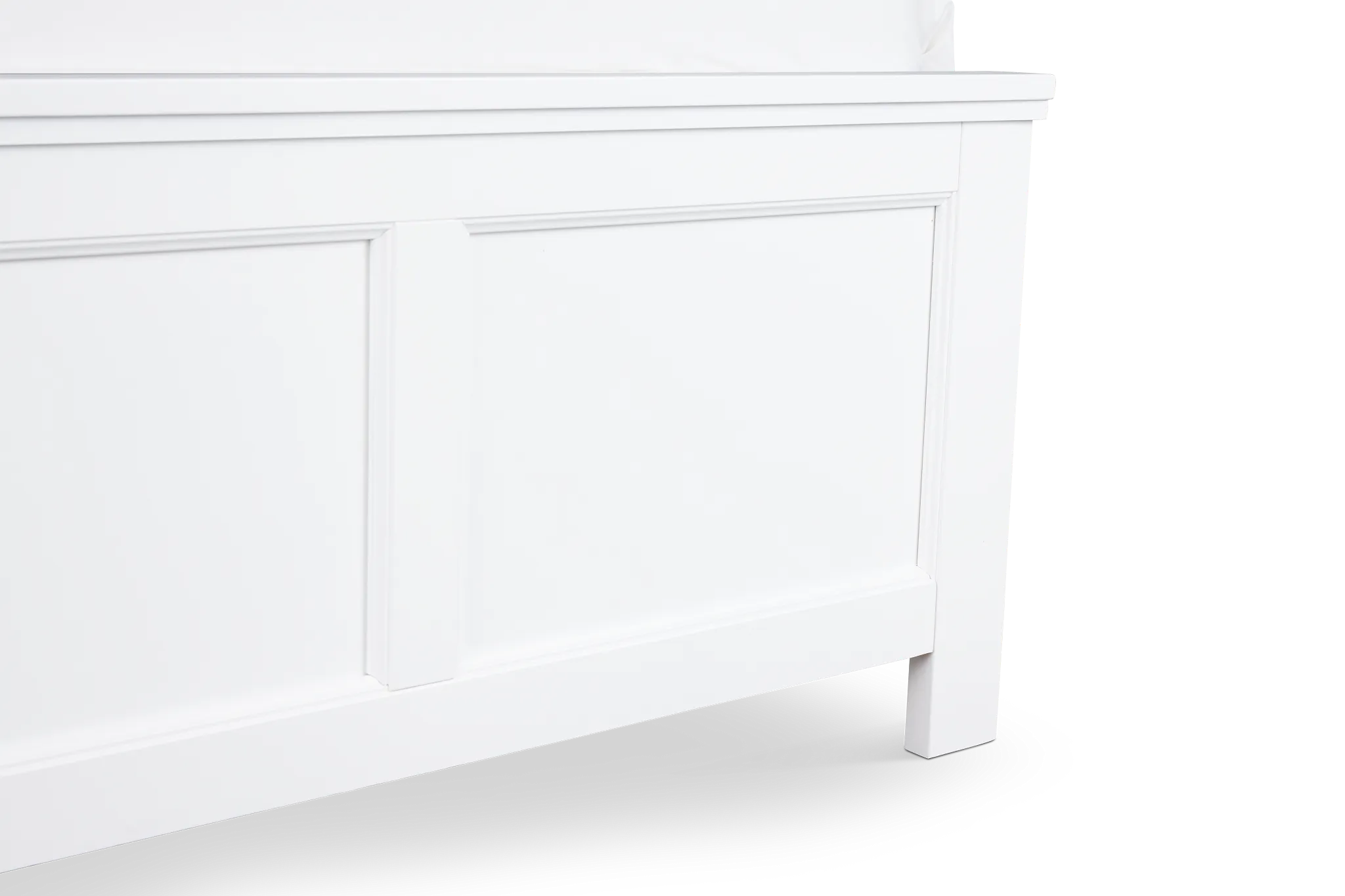 Seabrook White Panel Bed