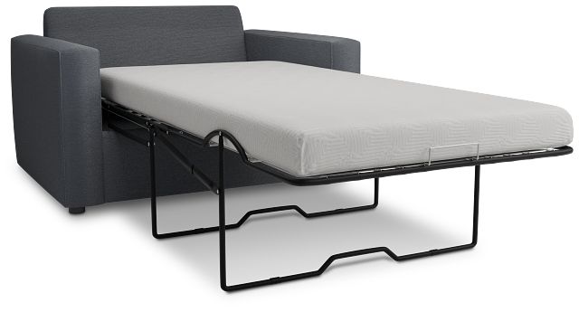 Siesta Peyton Dark Blue Fabric Cooling Memory Foam Sleeper