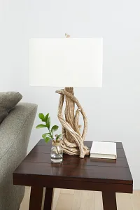 Tangle Light Brown Table Lamp