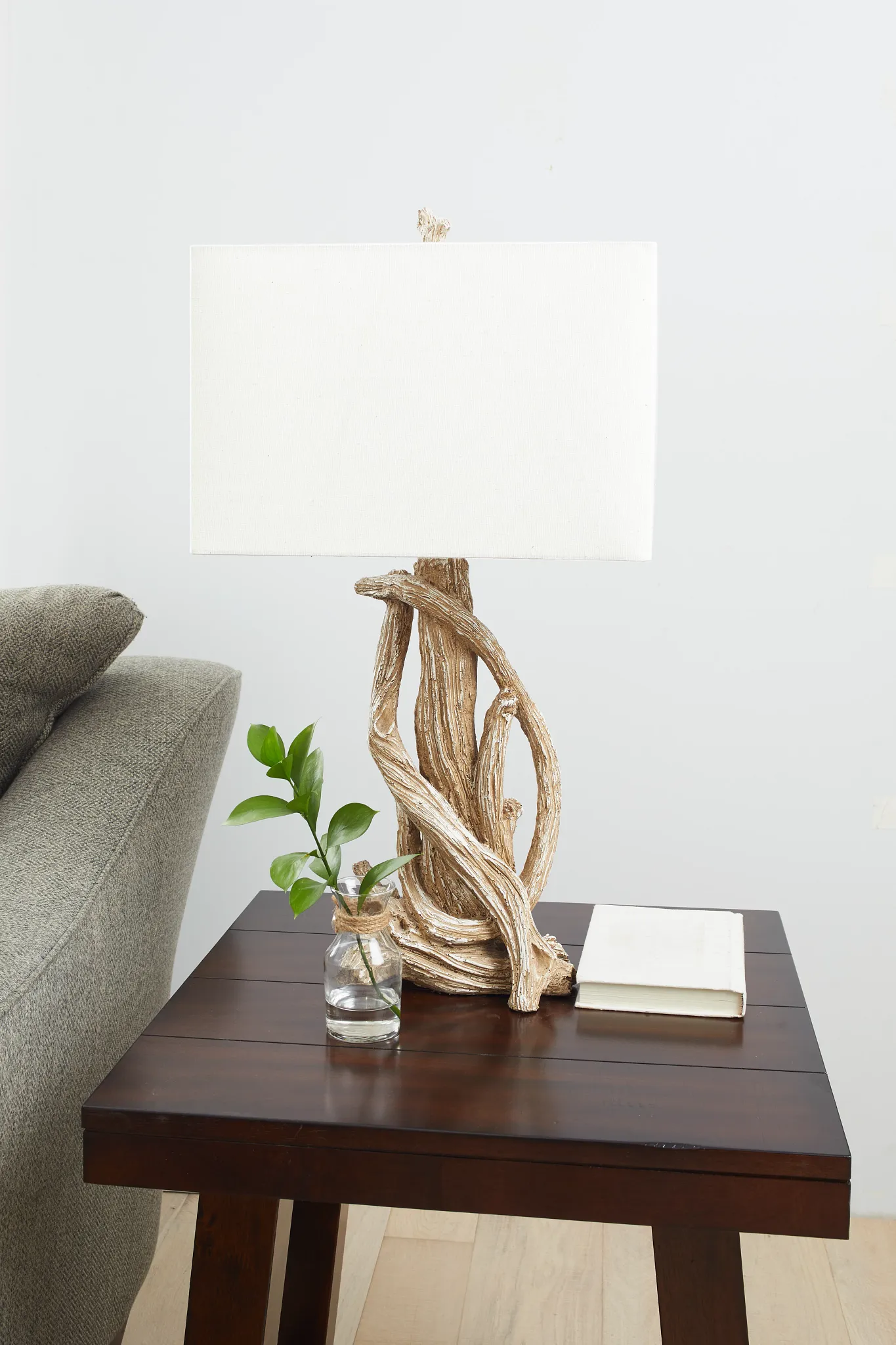 Tangle Light Brown Table Lamp