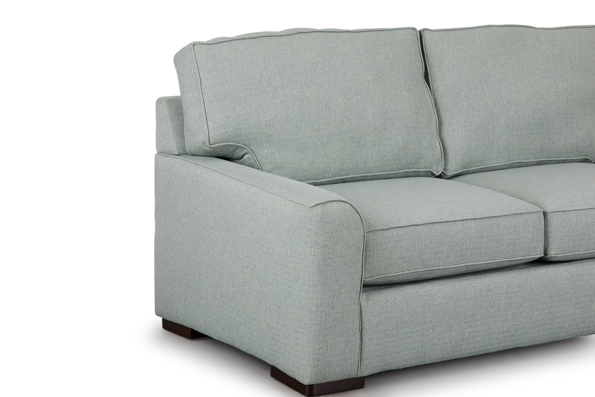 Austin Green Fabric Memory Foam Sleeper