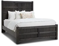 Salt Lake Dark Tone Panel Bed