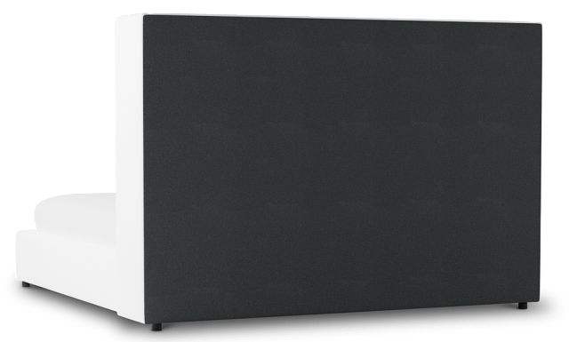 Captiva Peyton White 60" Upholstered Shelter Bed