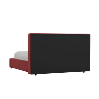 Grayton Elite Red 44" Upholstered Platform Bed