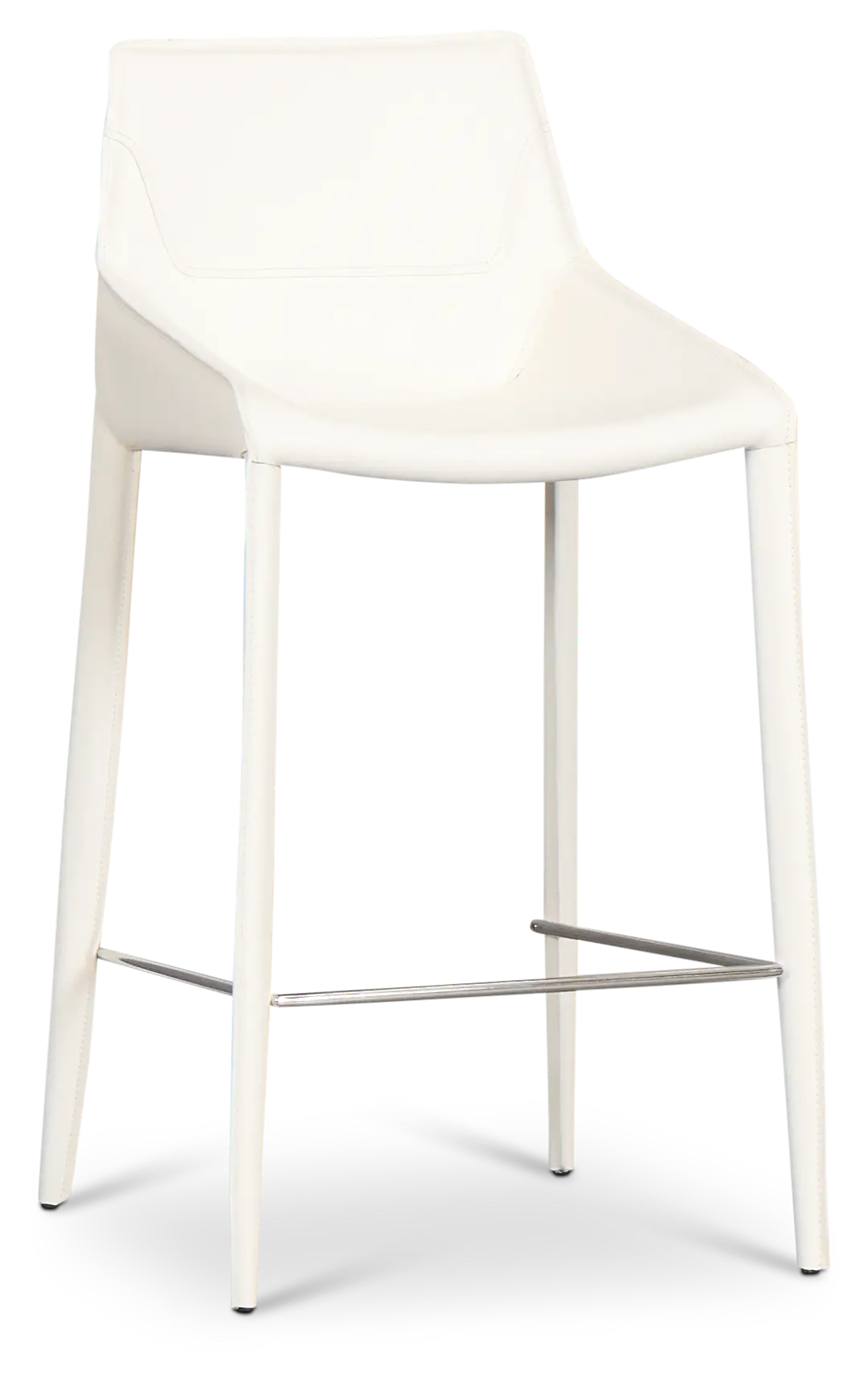 Wakefield White 27" Upholstered Barstool Wakefield White 27" Upholstered Barstool