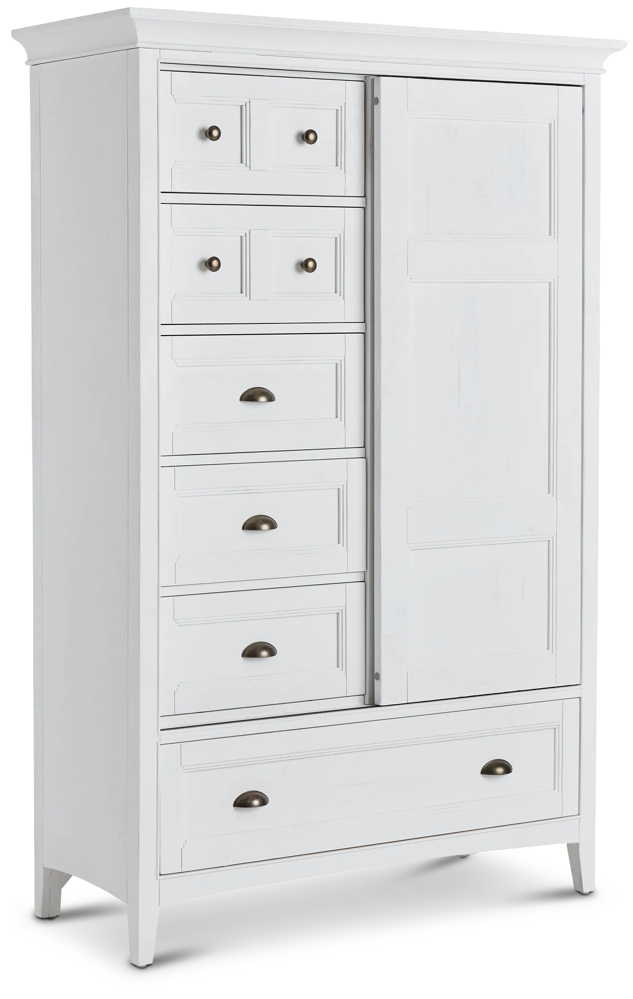 Heron Cove White Door Chest