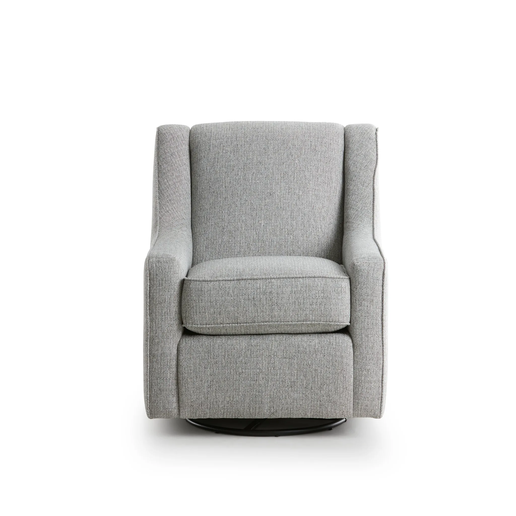 Austin Gray Fabric Swivel Rocker Glider