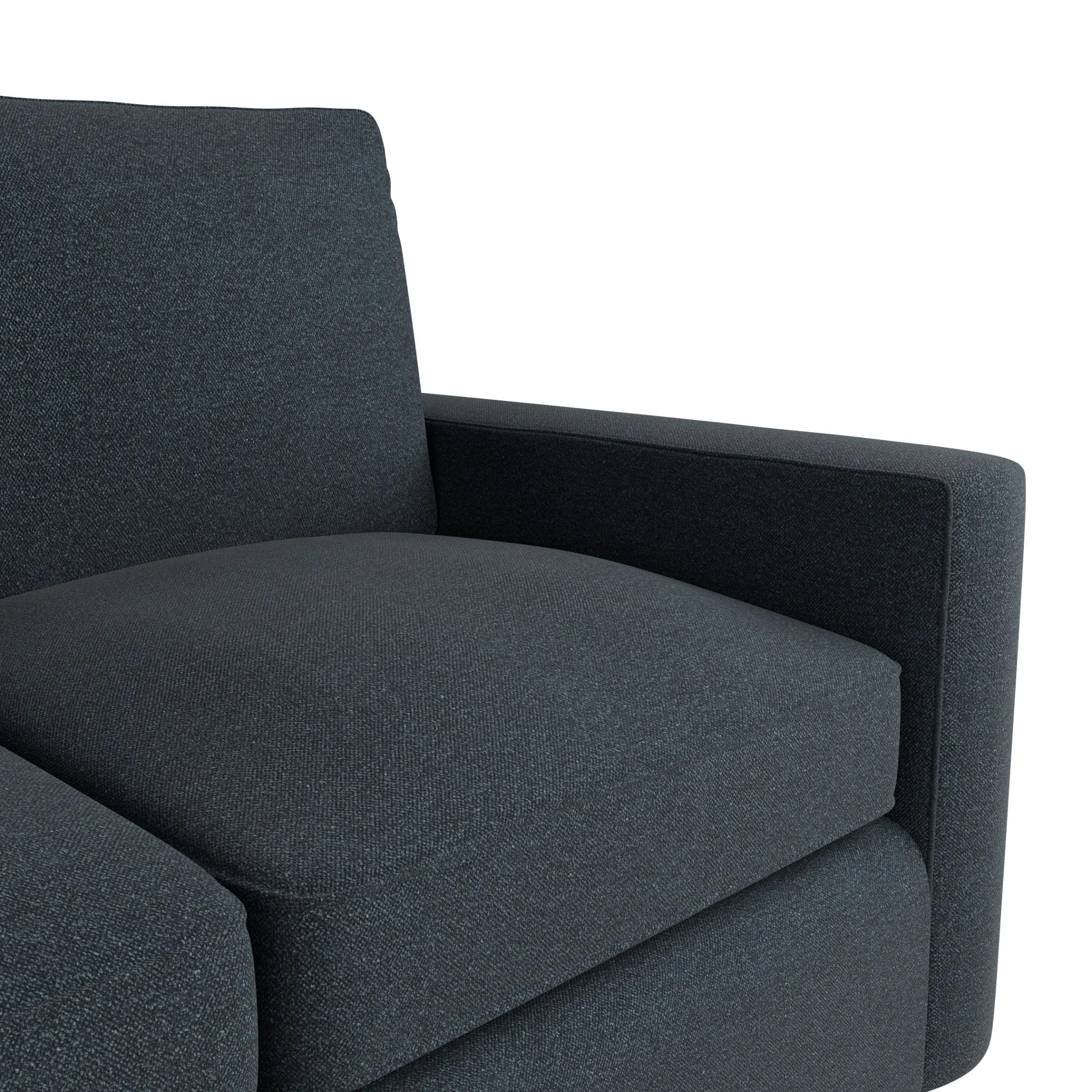 Siesta Elite Dark Blue Fabric Loveseat