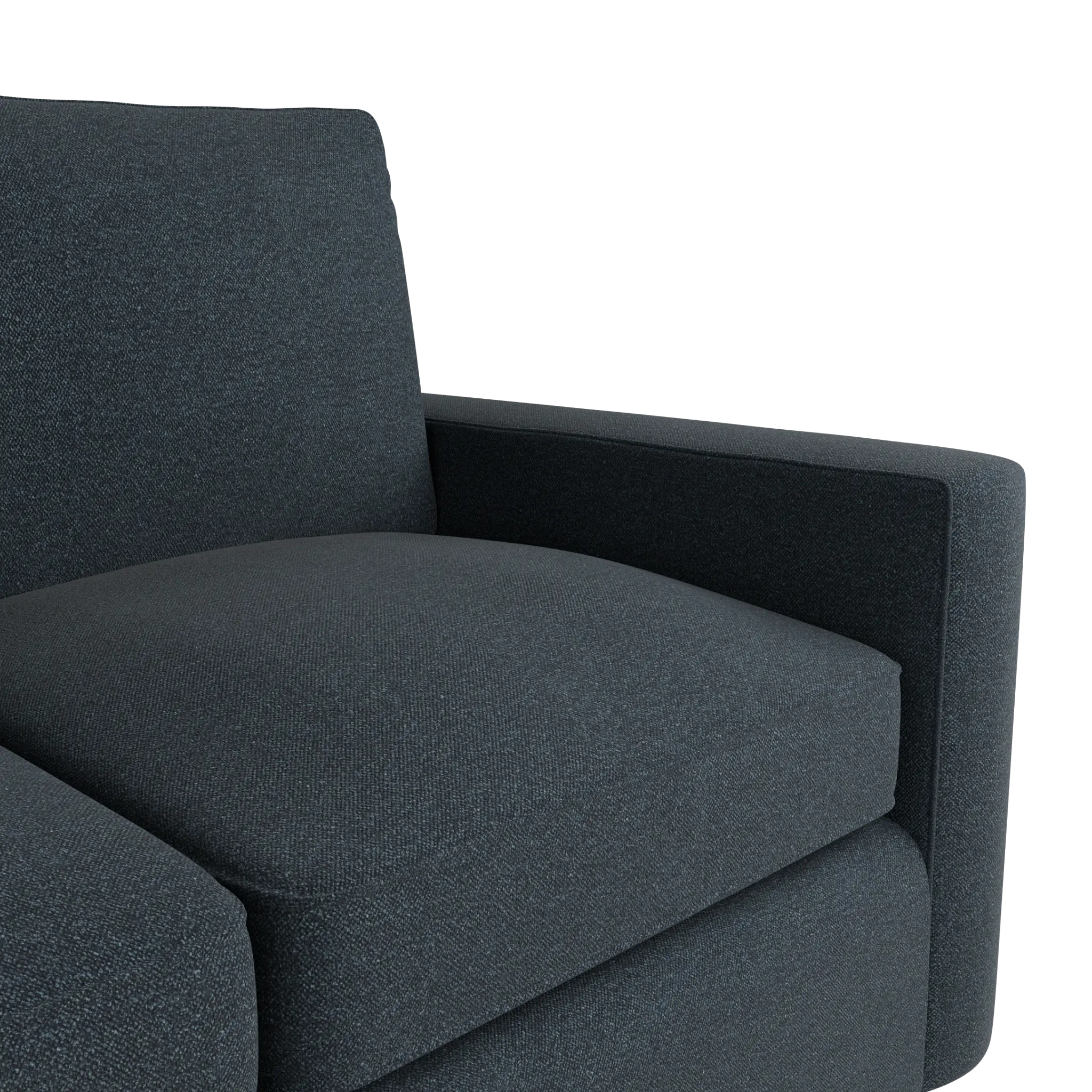 Siesta Elite Dark Blue Fabric Loveseat Siesta Elite Dark Blue Fabric Loveseat
