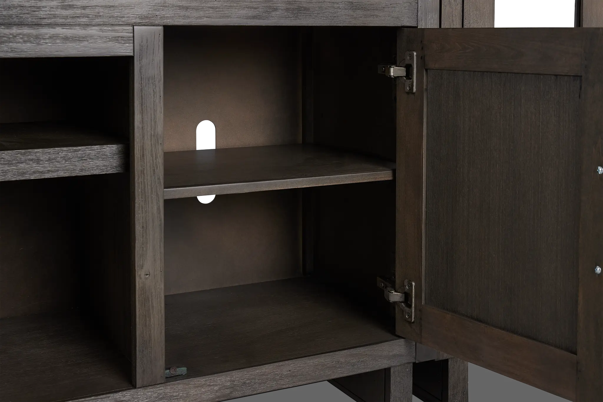 Richmond Gray 64" Door Entertainment Wall Richmond Gray 64" Door Entertainment Wall