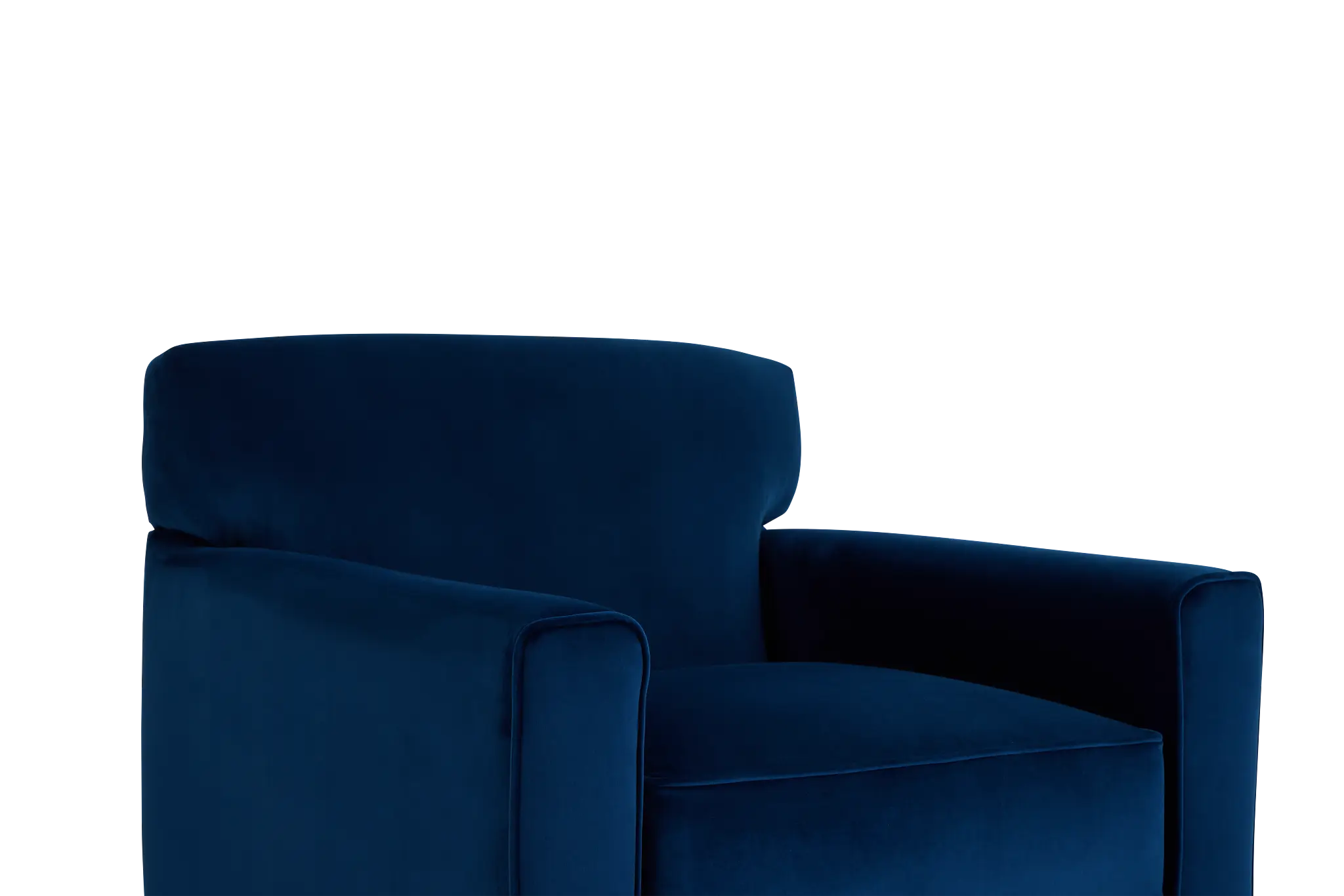 Royale Blue Fabric Accent Chair Royale Blue Fabric Accent Chair