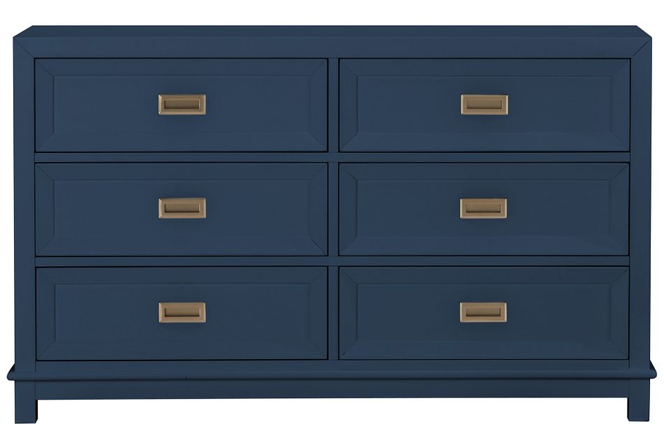 Ryder Dark Blue Dresser Baby Kids Dressers Changing Tables