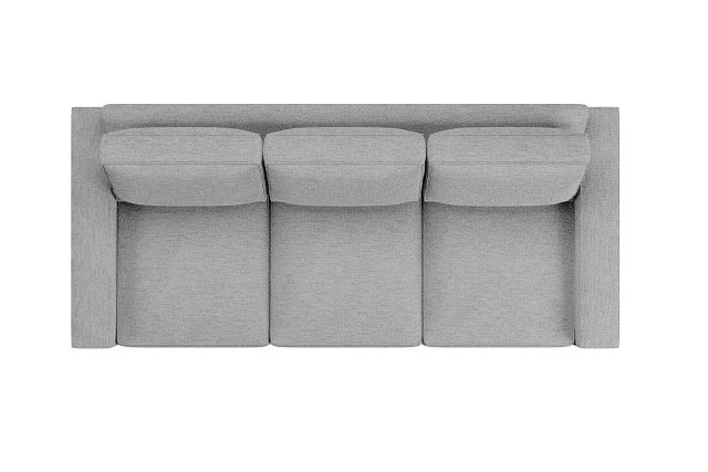 Edgewater Maguire Gray 96" Sofa W/ 3 Cushions