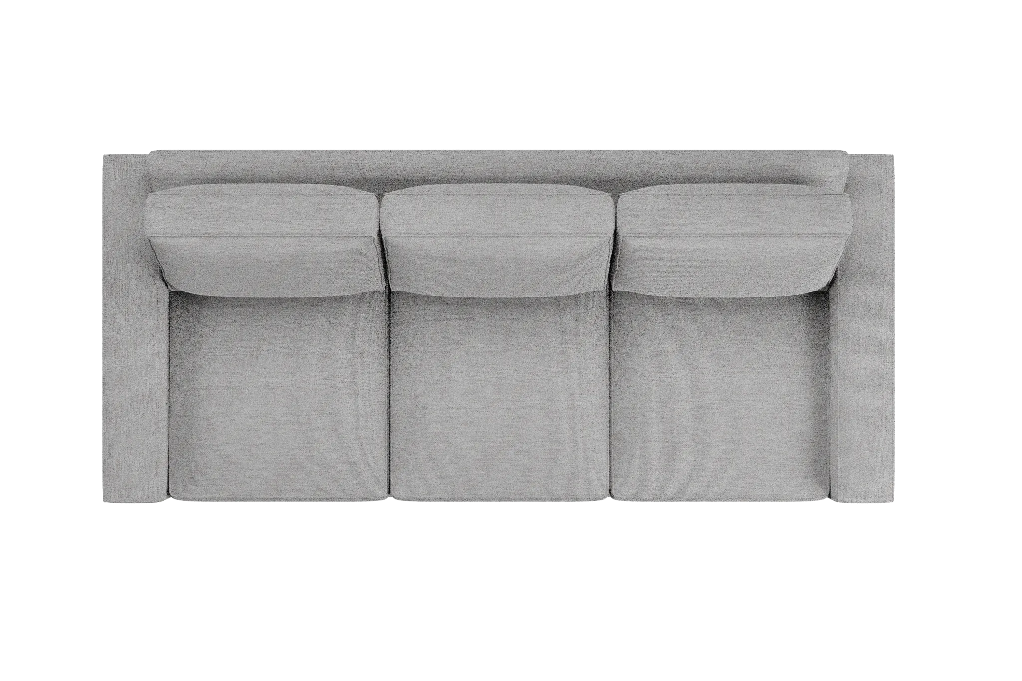 Edgewater Maguire Gray 96" Sofa W/ 3 Cushions