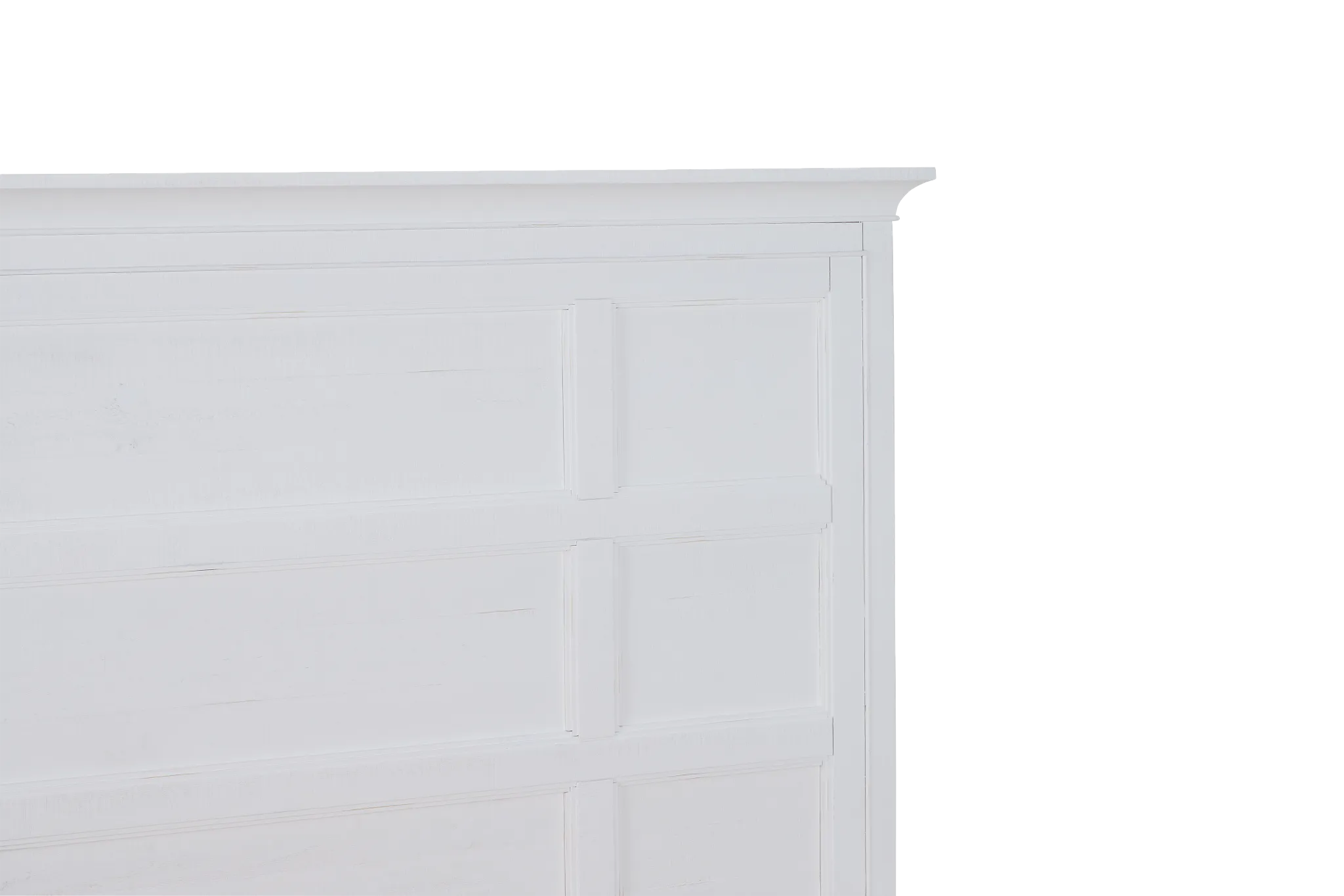 Heron Cove White Panel Storage Bed