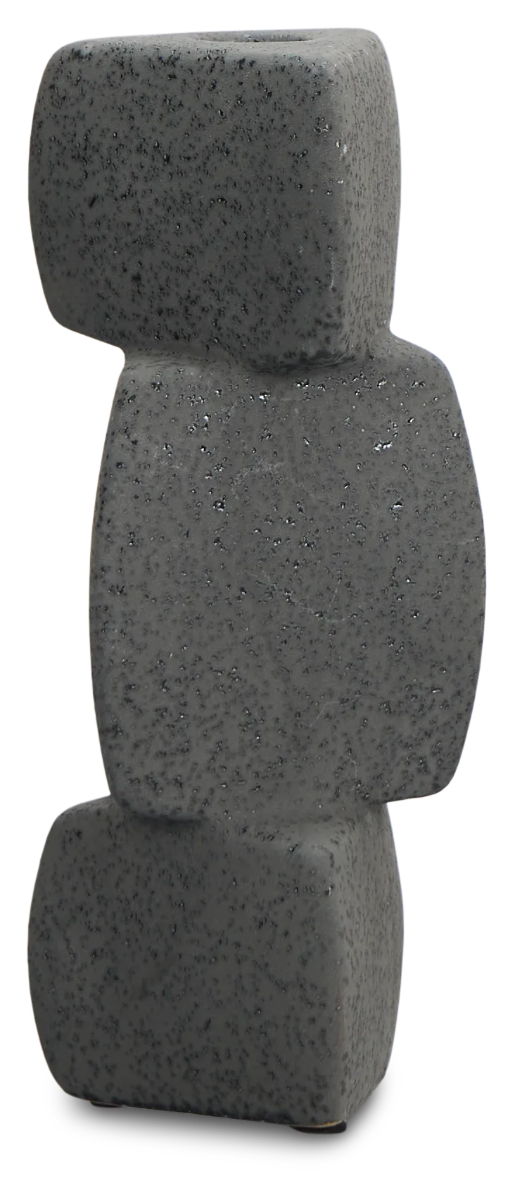 Owald Black Small Candle Holder