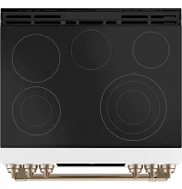 Cafe 700 Series White 30" Electric Range