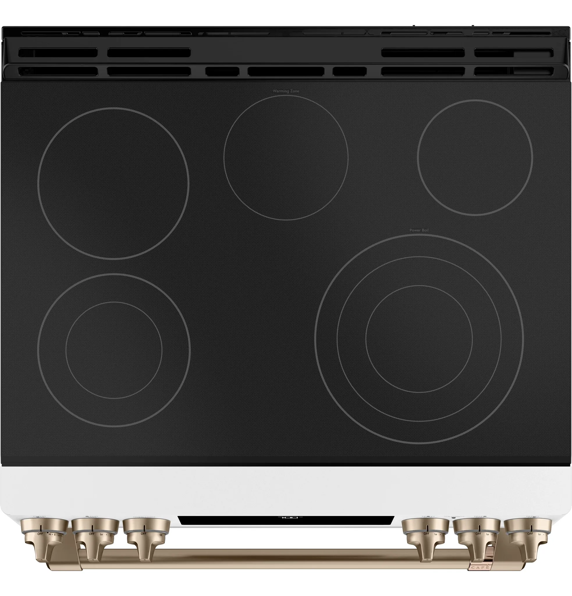 Cafe 700 Series White 30" Electric Range