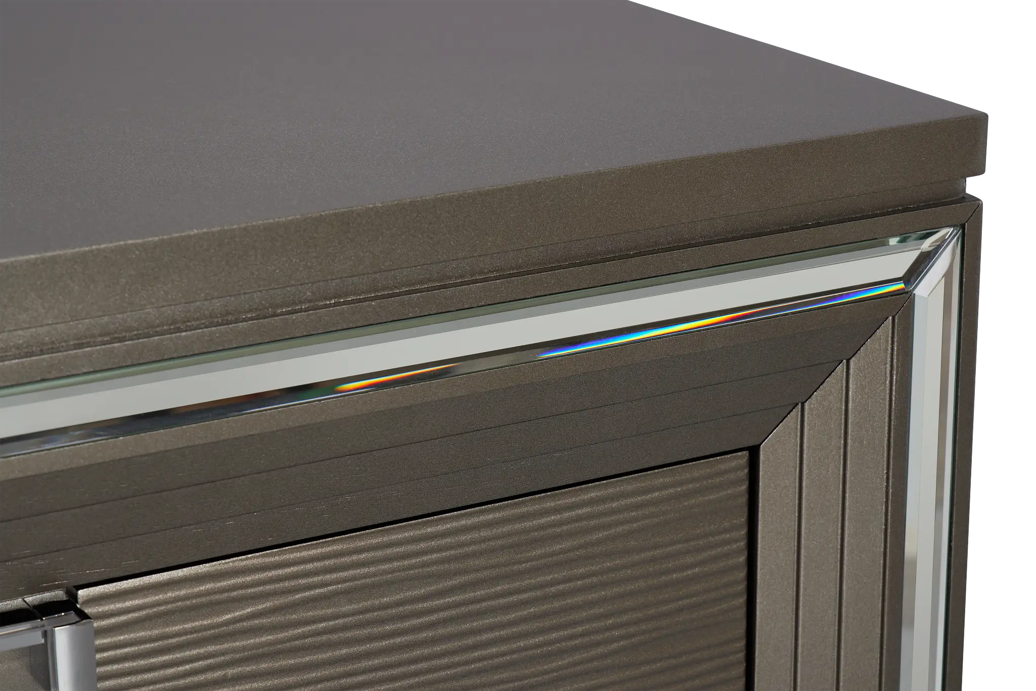 Vegas Gray Dresser & Mirror Vegas Gray Dresser & Mirror