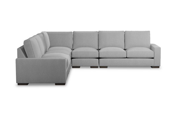 Edgewater Delray Light Gray Large Two-arm Sectional