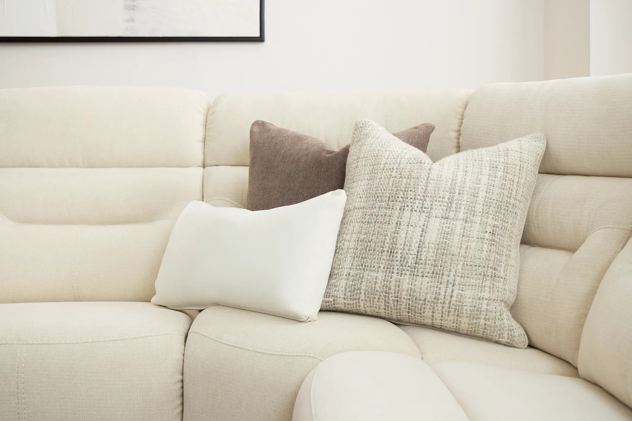 Braxton Ivory Accent Pillow