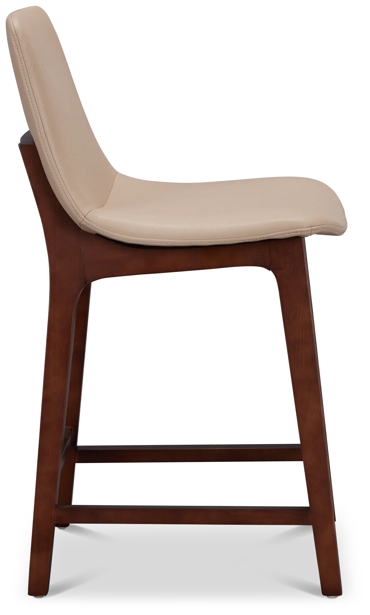 Hamilton Taupemicro 24" Upholstered Barstool