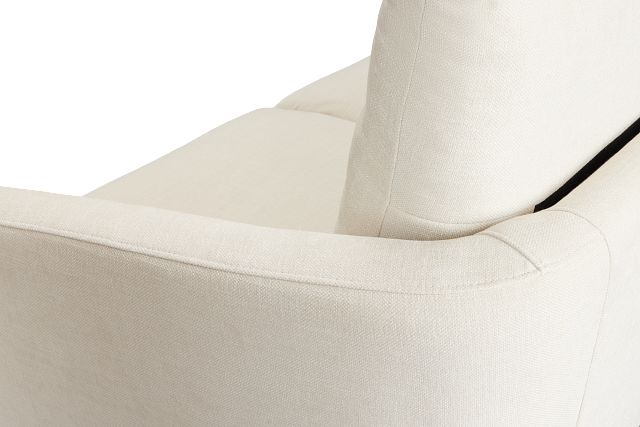 Layla Light Beige Fabric Loveseat