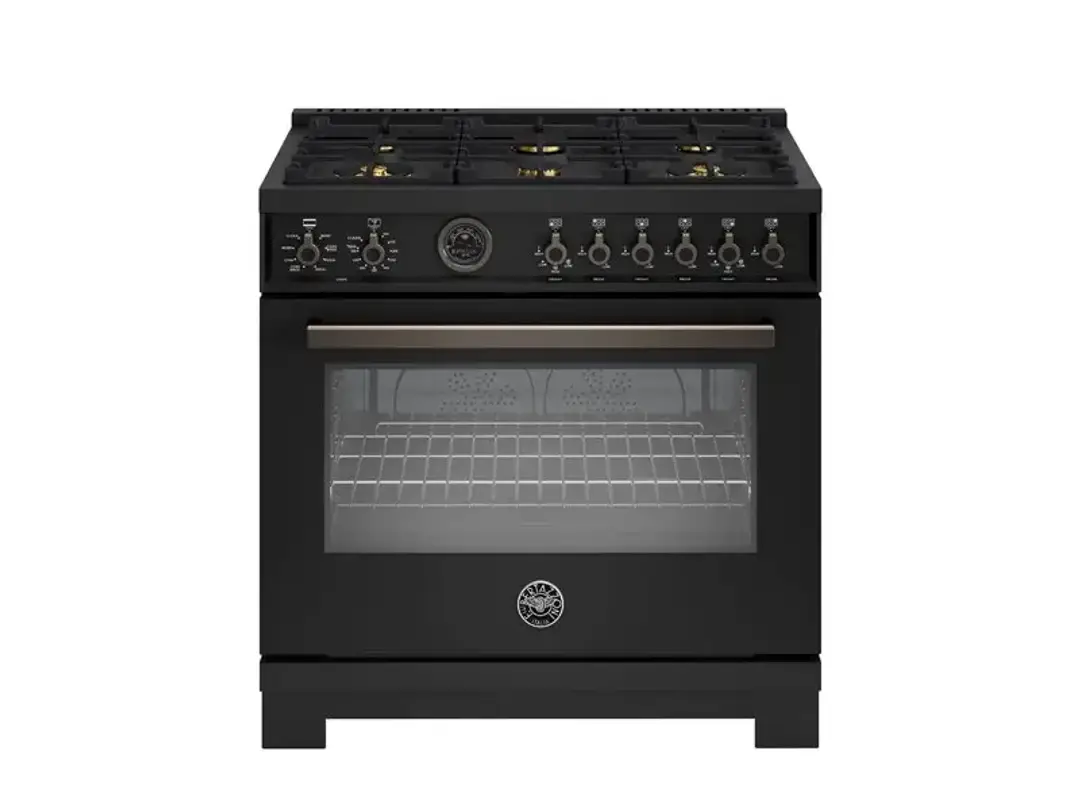 Bertazzoni Professional Series Black 36" Dual Fuel Range Bertazzoni Professional Series Black 36" Dual Fuel Range