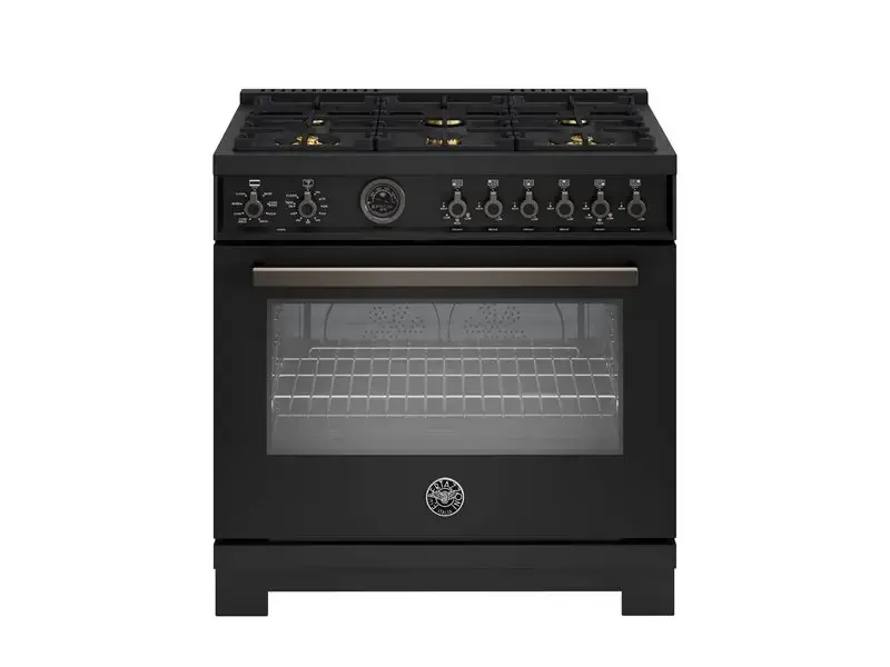 Bertazzoni Professional Series Black 36" Dual Fuel Range Bertazzoni Professional Series Black 36" Dual Fuel Range