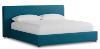 Grayton Joya Teal 44" Upholstered Platform Bed